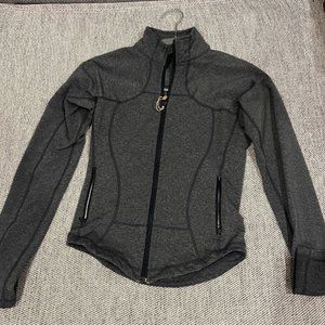 Lululemon jacket heathered gray size 4